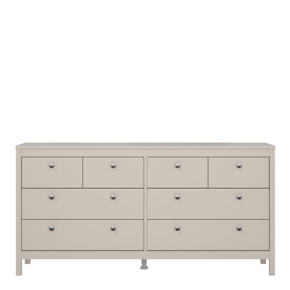 Huxham Double Dresser 4+4 Drawers in Cashmere