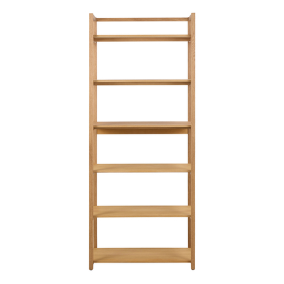 Marlborough Rectangular Bookcase With 6 Shelves in Oak