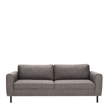 Wentworth 3 Seater Sofa in Basel Light Grey Fabric