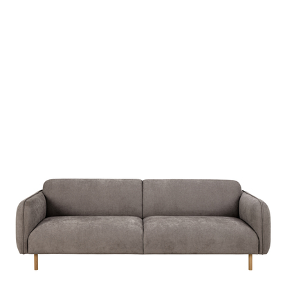 Belgravia 3 Seater Sofa in Fay Dusty Brown Fabric