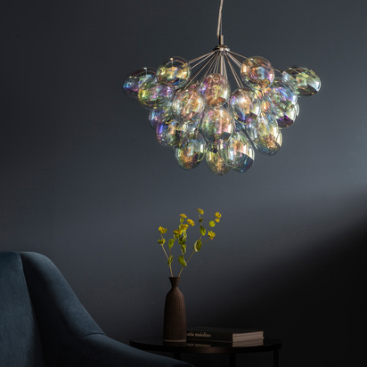 Molesey 6 Pendant Light Chrome