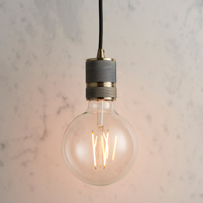 Urban Pendant Light Antique Brass