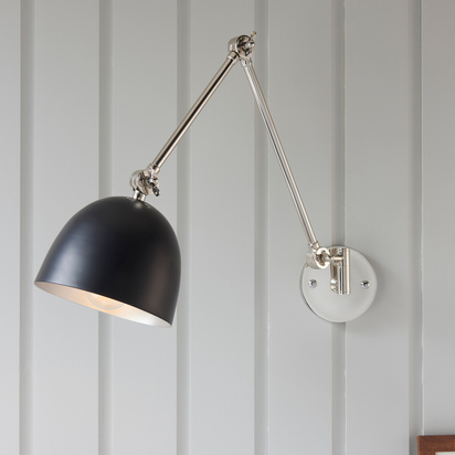 Lehal 1 Wall Light Nickel