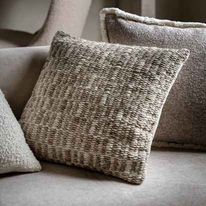 Bramdale Cushion Natural 500x500mm Feather Filled