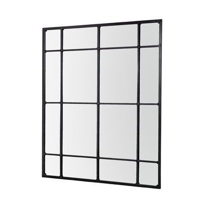 Margate Mirror Black 1330x25x1500mm LARGE