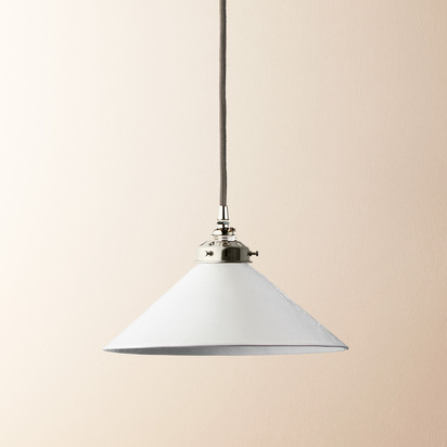 Regular 27cm Hania Ceramic Shade in Aran glaze inside and out