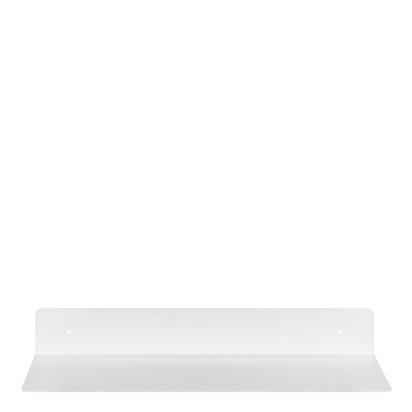 Clifton 2 Rectangular Wall Shelf 50cm in White