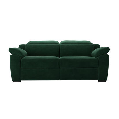 Hudson 2 Seat Recliner Sofa in Hunter House Velvet