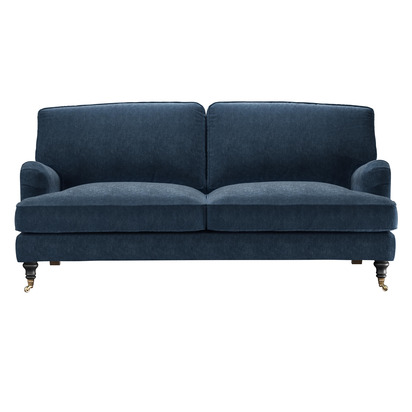 Bluebell Removable Cover 3 Seat Sofa in Blueberry  House Soft Touch