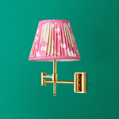 Cagney Wall fitting in antiqued brass