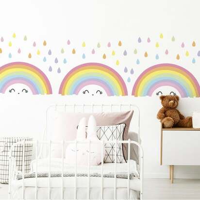 Walplus Rainbow Wall Stickers