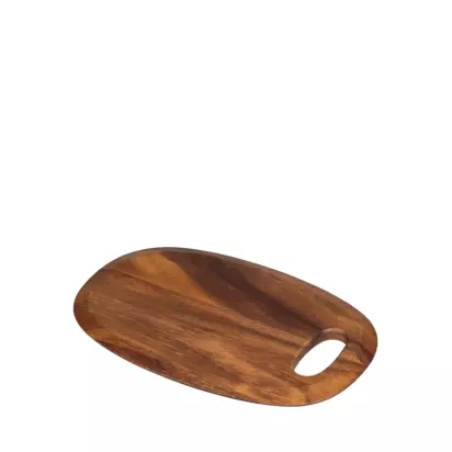 Tala Oblong Acacia Wood Chopping Board, 30cm Acacia | H1.50 x W20 x D30cm