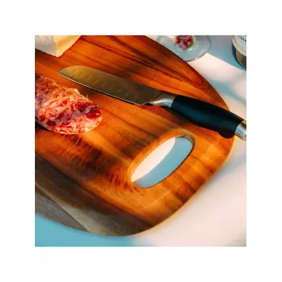 Tala Oblong Acacia Wood Chopping Board, 30cm Acacia | H1.50 x W20 x D30cm