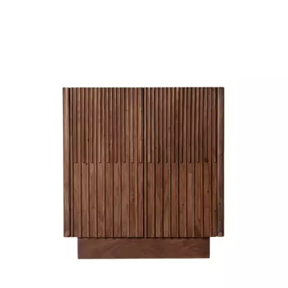 Swoon Hampstead Cabinet, Dark Brown Dark Brown | H95cm x W88cm x D40cm