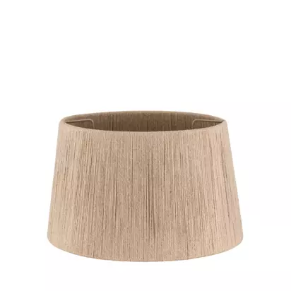 nkuku Tiwa Jute Tapered Lampshade, Natural Natural | H18.50 x W25.50 x D30.50cm