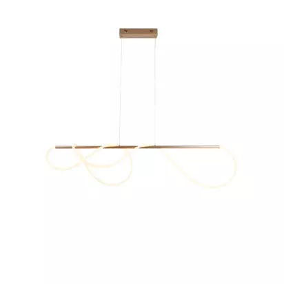 Bay Lighting Atola Pendant Ceiling Light, Gold Gold Gold | 11 x 121 x 22cm