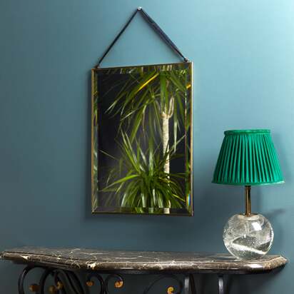 Rectangular bevelled Luxor mirror