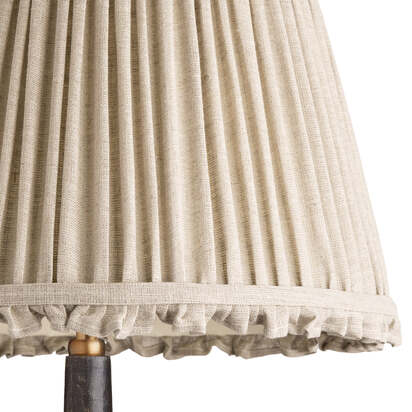 16cm empire bloomer shade in natural linen