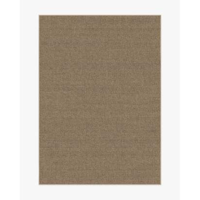 Burlap Solid Sand Re-Jute Rug - 150 x 215 cm - Rug + Cushioned Pad System
