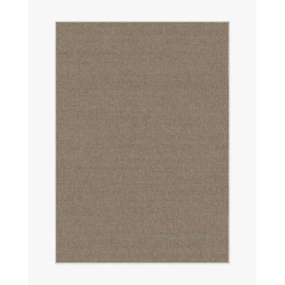 Burlap Solid Dove Grey Re-Jute Rug - 150 x 215 cm - Rug + Cushioned Pad System