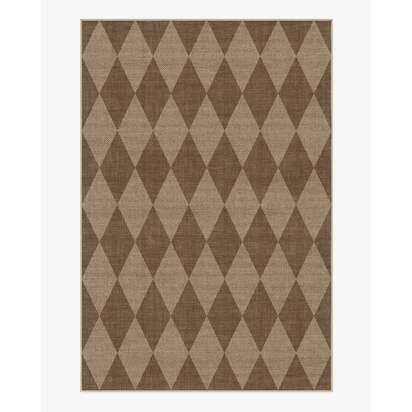 Palazzo Latte Brown Re-Jute Rug - 185 x 275 cm - Rug + Pad System