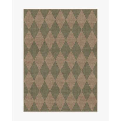 Palazzo Sage Green Re-Jute Rug - 150 x 215 cm - Rug + Pad System