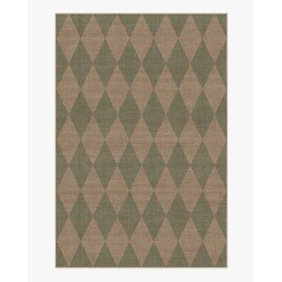 Palazzo Sage Green Re-Jute Rug - 185 x 275 cm - Rug + Pad System