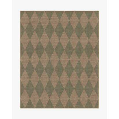 Palazzo Sage Green Re-Jute Rug - 245 x 305 cm - Rug + Pad System