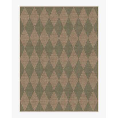 Palazzo Sage Green Re-Jute Rug - 275 x 365 cm - Rug + Pad System