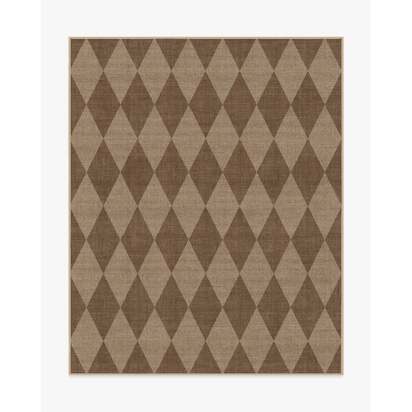 Palazzo Latte Brown Re-Jute Rug - 245 x 305 cm - Rug + Pad System