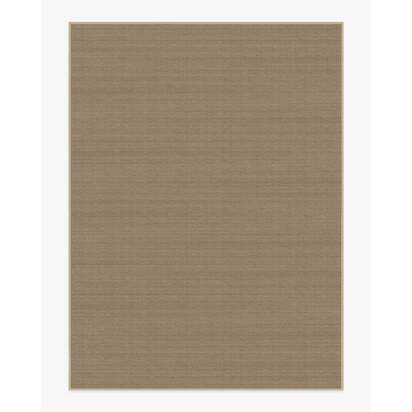 Tillie Solid Sand Re-Jute Rug - 275 x 365 cm - Rug + Pad System