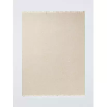 John Lewis Space Dyed Throw Camel | 190 x 140cm