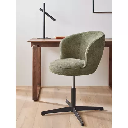 John Lewis Gain Office Chair, Forest Green Brego Green | Unpacked Height Dimensions: 73.0 to 83.0cm