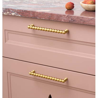BOBBIN D-Bar Handle - Brass - Handle Only