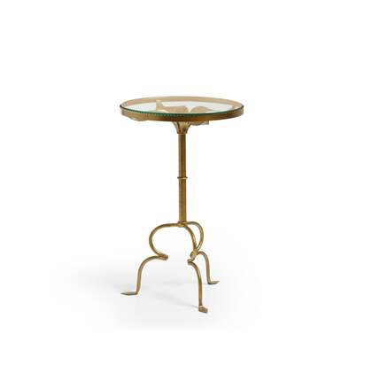 OKA | Briallen Side Table - Antique Gold | Side Table