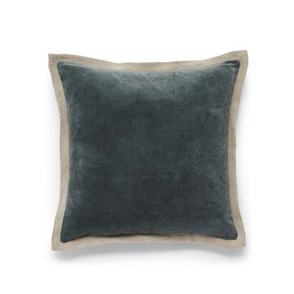 OKA | Isla Cushion Cover - Air Force Blue | Cushion Cover