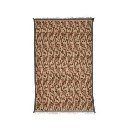 OKA | Muhibbi Throw - Earthy Red | Throw