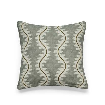 OKA | Lahar Cushion Cover - Dune Green | Cushion Cover