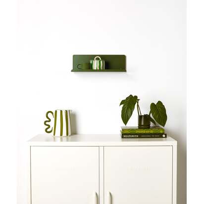 Mustard Made | The Ledge  - Floating Shelf in Olive Green - Small