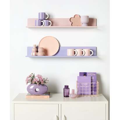 Mustard Made | The Ledge  - Floating Shelf in Blush Pink - Large