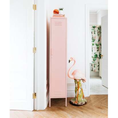 Mustard Made | The Skinny - Storage Locker in Blush Pink | Metal Locker