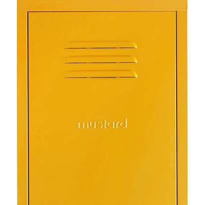 Mustard Made | The Skinny - Storage Locker in Mustard Yellow | Metal Locker