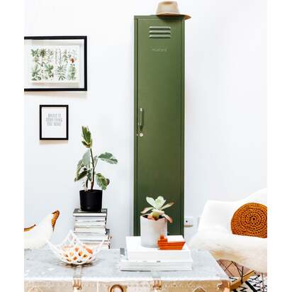 Mustard Made | The Skinny - Storage Locker in Olive Green | Metal Locker