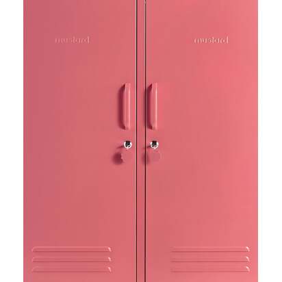 Mustard Made | The Midi - Storage Locker in Berry Pink | Metal Cupboard