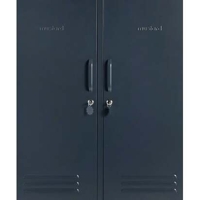 Mustard Made | The Midi - Storage Locker in Slate Grey | Metal Cupboard