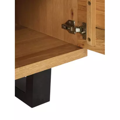 John Lewis Calia Small Sideboard Oak | H74 x W120 x D47cm