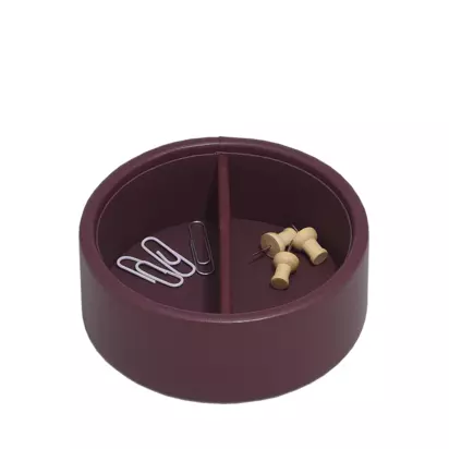 Stackers Pen Pot, Garnet Garnet | H14.30 x W10.70 x D10.30cm