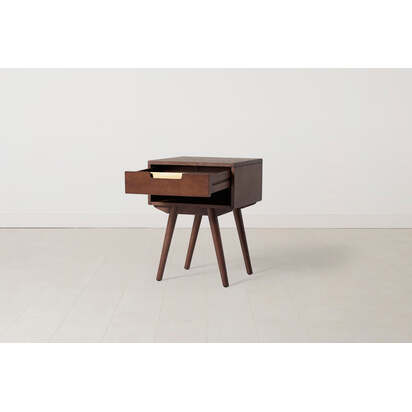Bedside Table 01, Walnut