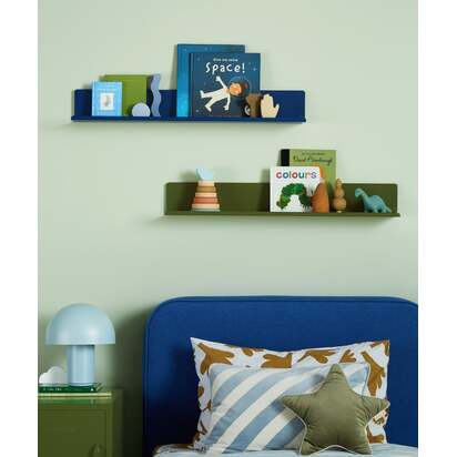 Mustard Made | The Ledge  - Floating Shelf in Olive Green - Large