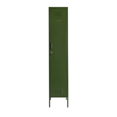 Mustard Made | The Skinny - Storage Locker in Olive Green | Metal Locker